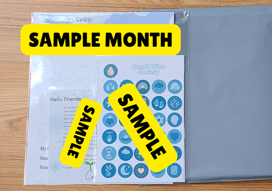Monthly Habit Tracker Subscription (PHYSICAL MAIL)